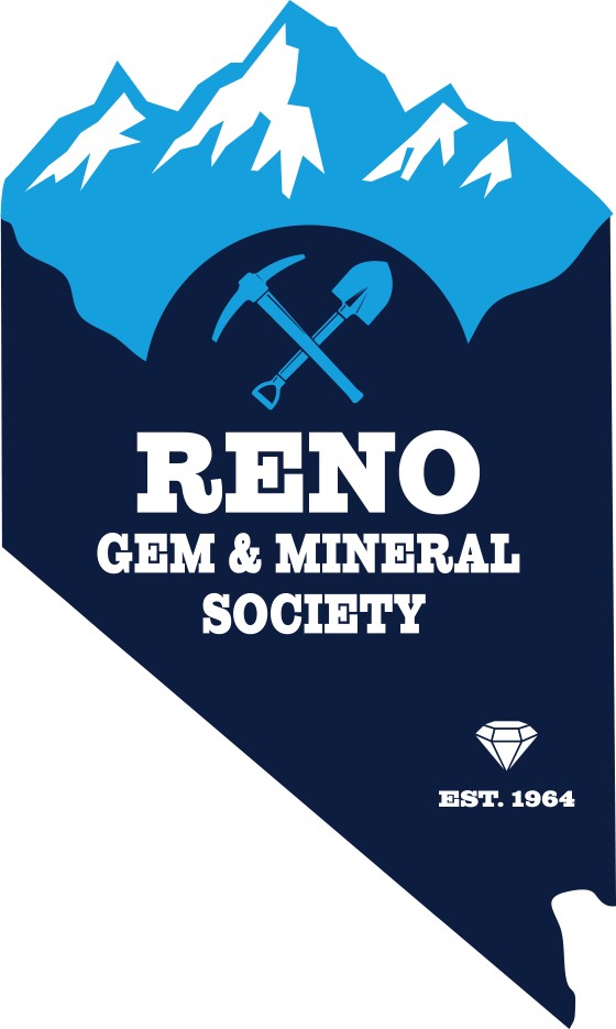 Reno Gem and Mineral Society official logo from renogemandmineralsociety.org.